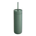 Fellow - Carter Cold Desert Capsule tumbler med sugrör 590 ml smoke green