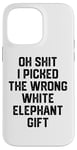 iPhone 14 Pro Max oh shit i picked the wrong white elephant gift Adults Case