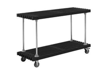 Jocke Grill/Arbeidsbord - Svart Grillbord Svart,Krom Plus