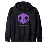 Overwatch 2 Sombra Icon Logo Zip Hoodie