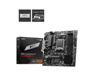 Msi Pro B650m-P, Amd, Sokkel Am5, Amd Ryzen 7 7Th Gen, Amd Ryzen 9 7Th Gen, Sokkel Am5, Ddr5-Sdram, 192 Gb