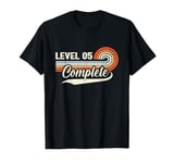 5th Wedding Anniversary 5 Year Him & Her Level 5 Complete T-Shirt