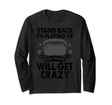 Funny Virtual Reality Lover VR Headset Gaming Gamer Gift Long Sleeve T-Shirt