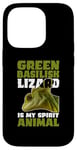 iPhone 14 Pro Green Basilisk Lizard Is My Spirit Animal Herpetologist Case