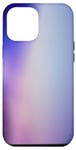 Coque pour iPhone 14 Pro Max Dégradé de couleur violet et rose pastel