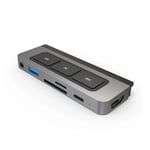 HyperDrive 6-in-1 USB-C Media Hub - USB-C-hubb till iPad