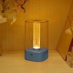 ALEENFOON Lampe cube en cristal, veilleuse tactile à intensité variable, lampes de chevet, éclairage romantique, lumière d'ambiance à luminosité réglable pour chambre à coucher, fête, Noël