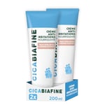 Cicabiafine | Crème Anti-Irritations Nourrissante (lot de 2 tubes de 200 ml) – Crème hydratante pour peaux extra-sèches à tendance atopique – Crème corporelle réparatrice enrichie en glycérine