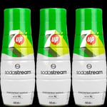 3x sirop SodaStream 7UP