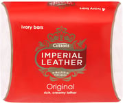 Imperial Leather Bar Soap Original Classic Cleansing Bar, Gentle Skin Care, Bulk