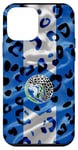 Coque pour iPhone 12 mini Bleu Moderne Imprimé Animal Drapeau Nicaragua Téléphone Nicaragua