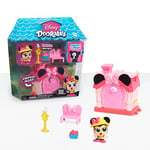 DOORABLES Disney, Minnie, Mini Maison avec 2 Figurines Dont 1 Surprise, et des Accessoires, Différents modèles Disponibles, Jouet pour Enfants dès 3 Ans, GIOCHI PREZIOSI, DRB024