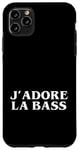 Coque pour iPhone 11 Pro Max J'adore la basse