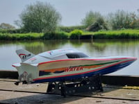 JET BOAT Remote Control Twin Motor Boat RC Racing Speed Boat Yacht SYMA Stealth