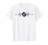 Soul Heartbeat Ekg Jazz Record Vinyl Music Saxophone T-Shirt