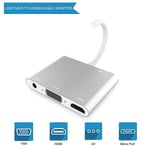 Lightning-HDMI-sovitin Mikrofoni Audiokaapeli Aux Jack Dual USB Hub 4K AV TV OTG Lataus iPhone 13/11Pro/12/XS//X/8/iPad~22600