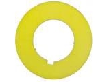 Spamel Yellow Round Description Label Plate Fi42 Without Printing (St22-4509P01)