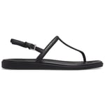 Crocs Women's Miami Flip Flop, Black, 9 UK