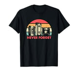 Never Forget T-shirt Cassette Tape VHS Computer Floppy Disk T-Shirt