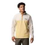 Columbia Men's Steens Mountain Half Snap 2, Fleece Pull Over, Sand Dune/Dark Stone, S