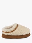 Just Sheepskin Miley Sheepskin Mule Slippers, Cream