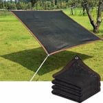 2x2 m Toile Ombrage HDPE Respirant Protection Rayons 90-95% UV pour Jardin Terrasse Filet Protection Solaire Filet