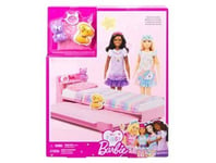 Barbie Ma Premiere Poupee -  Coffret Dodo - Mobilier Lit rose, chambre