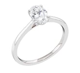 Midem Copenhagen enstens diamantring 1,00ct vitguld