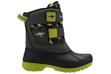 KangaROOS Homme K-Bennet V Botte de Neige, Vert Citron Vert Militaire, 37 EU