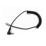 Right angle DC 5.5*2.5MM to BMPCC4K 2- pin Lemo Power Cable