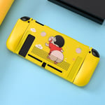 Chinnosuke - Étui Pokemon Pikachu En Silicone Souple Avec Capuchons De Protection Pour Nintendo Switch, Contrôleur De Jeu Et Accessoires Ns