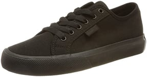 DC Shoes Manual-Homme, Basket, Noir, 38 EU