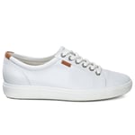 ECCO Sneaker Dam Soft 7 W White Droid Vit 35