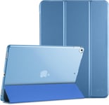 Coque Pour Ipad Pro 12.9 2015/2017, 1ère/2ème Génération, A1584/A1652/A1670/A1671/A1821, Housse Étui De Protection Avec Support Fonction Et Veille/Réveil Automatique -Bleu