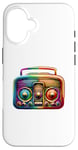 Coque pour iPhone 16 Radio Vintage Radios Antiques