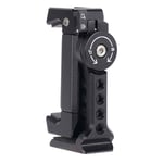 Metal Cell Phone Tripod Mount Smartphone Holder Adapter W Cold Shoe Arca9129