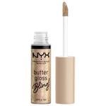 NYX Professional Makeup Lip make-up Lipgloss Butter Gloss Bling 01 Bring the Bling 8 ml ()