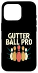 Coque pour iPhone 16 Pro Gutter Ball Pro Bowling Tenpin