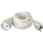 Rallonge électrique HO5VVF 3 G 1.5 Blanc 5m