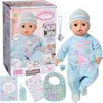 Baby Annabell Active Alexander 709924 - 43cm Doll with Soft Cuddly Body & Reali