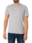 GANT Mens Shield Short Sleeve T-Shirt - Grey 094 - XXL