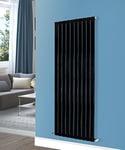 NRG 1800x680 Vertical Flat Panel Designer Radiators Central Heating Rad Black