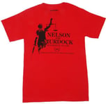 DAREDEVIL NELSON & MURDOCH ATTORNEY LAW SUPER HERO MARVEL COMICS MOVIE T SHIRT