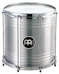 Meinl Percussion Aluminum Series Repinique - Small Hand Drum with Synthetic Head - 12 Inches Height - Aluminum, Silver (RE12)