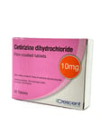 Cetirizine Dihydrochloride 10mg  x30 Tablets For Hayfever & Allergy Relief