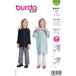 Burda 9216 - Bluse & Kjole EUR: 110-140, US: 5-10