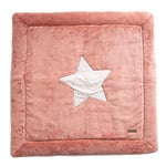 Tapis de parc en microfibre - Terracotta - 100 x 100 cm