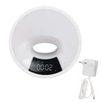 Sunrise Alarm Clock Wake Up Light 7 White Noise App Voice Control Sunrise And Su