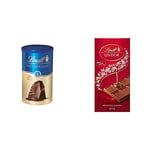 Lindt Hot Chocolate, 300g & Lindor Milk Bar, 100g