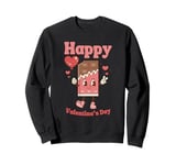 Happy Valentine's Day To My Wonderful Wife Sweatshirt